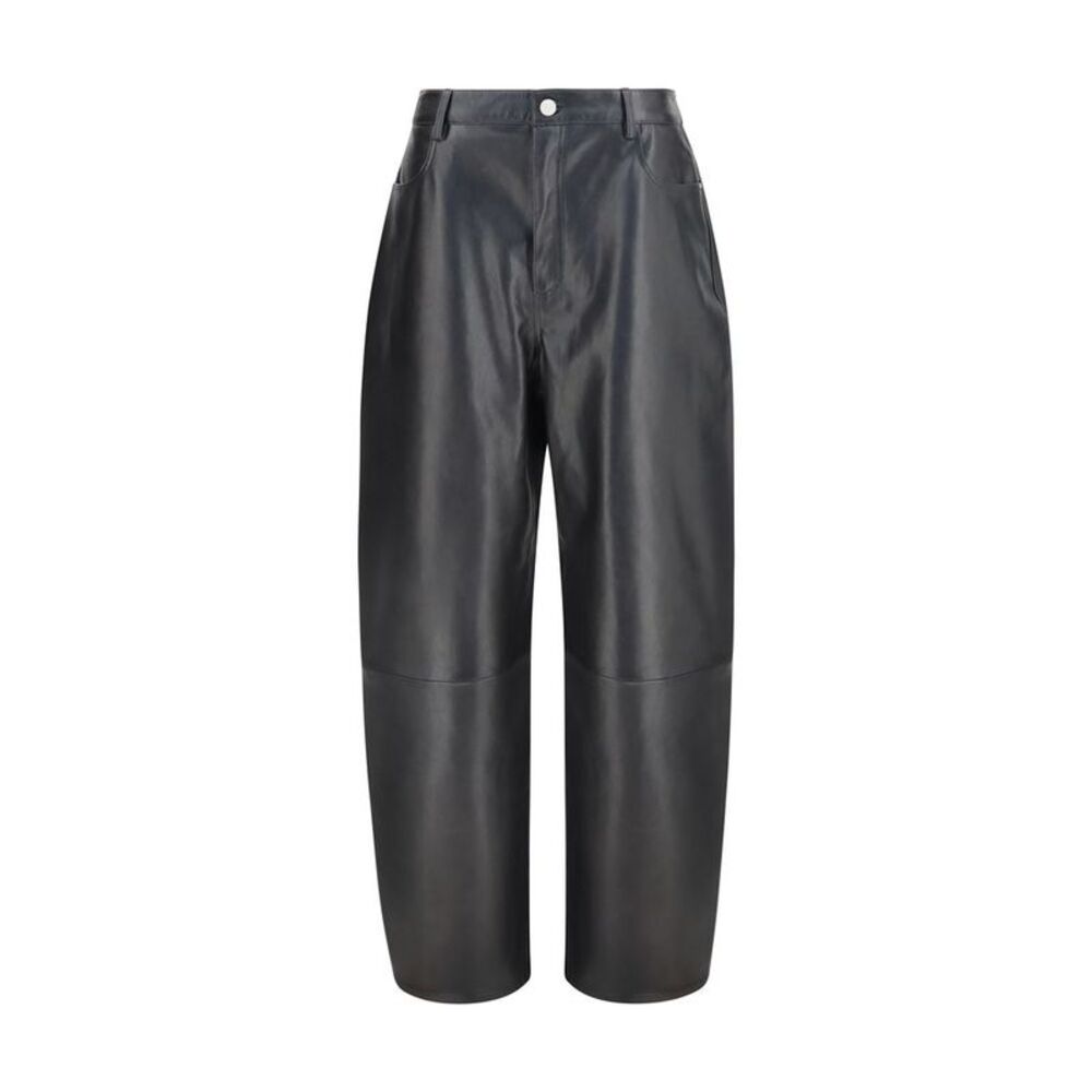 Arma Black Leather Women's Pants